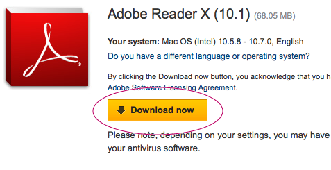 Adobe Reader 10 Download Mac